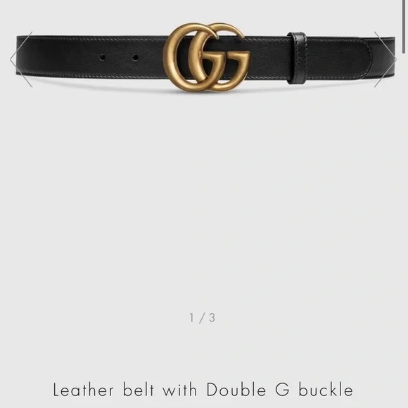 Gucci GG belt